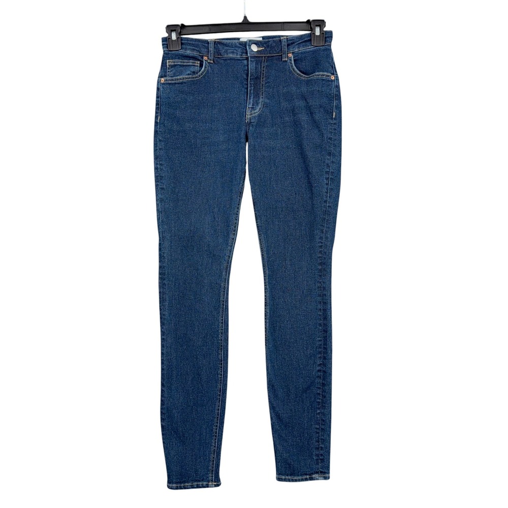 H&M Skinny Jeans Womens 6 Cotton Polyester Blue